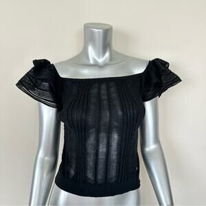 NEW!!! CHANEL women top size 42 FR or 6 US Authentic Retail 1850$